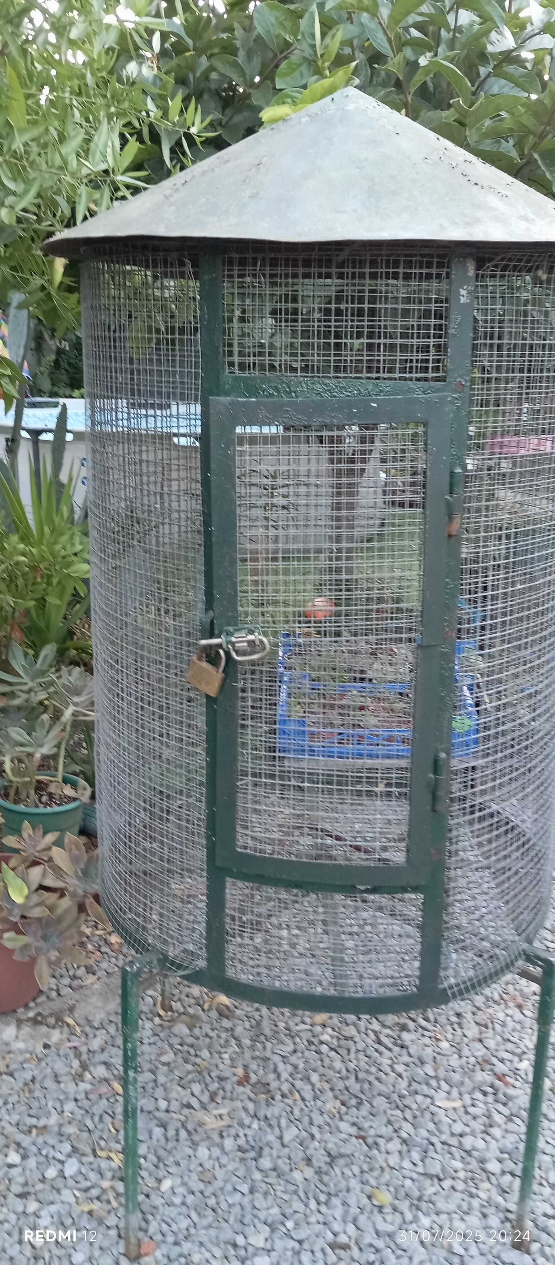 Gaiola grande rede dupla