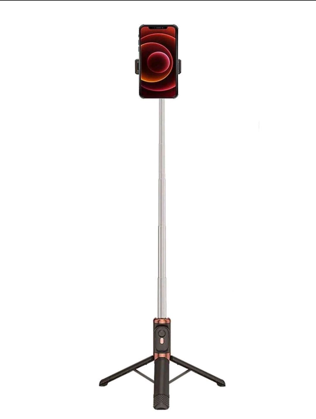 Pau De Selfie Com Bateria Recarregável, Controle Remoto, Suporte De Te