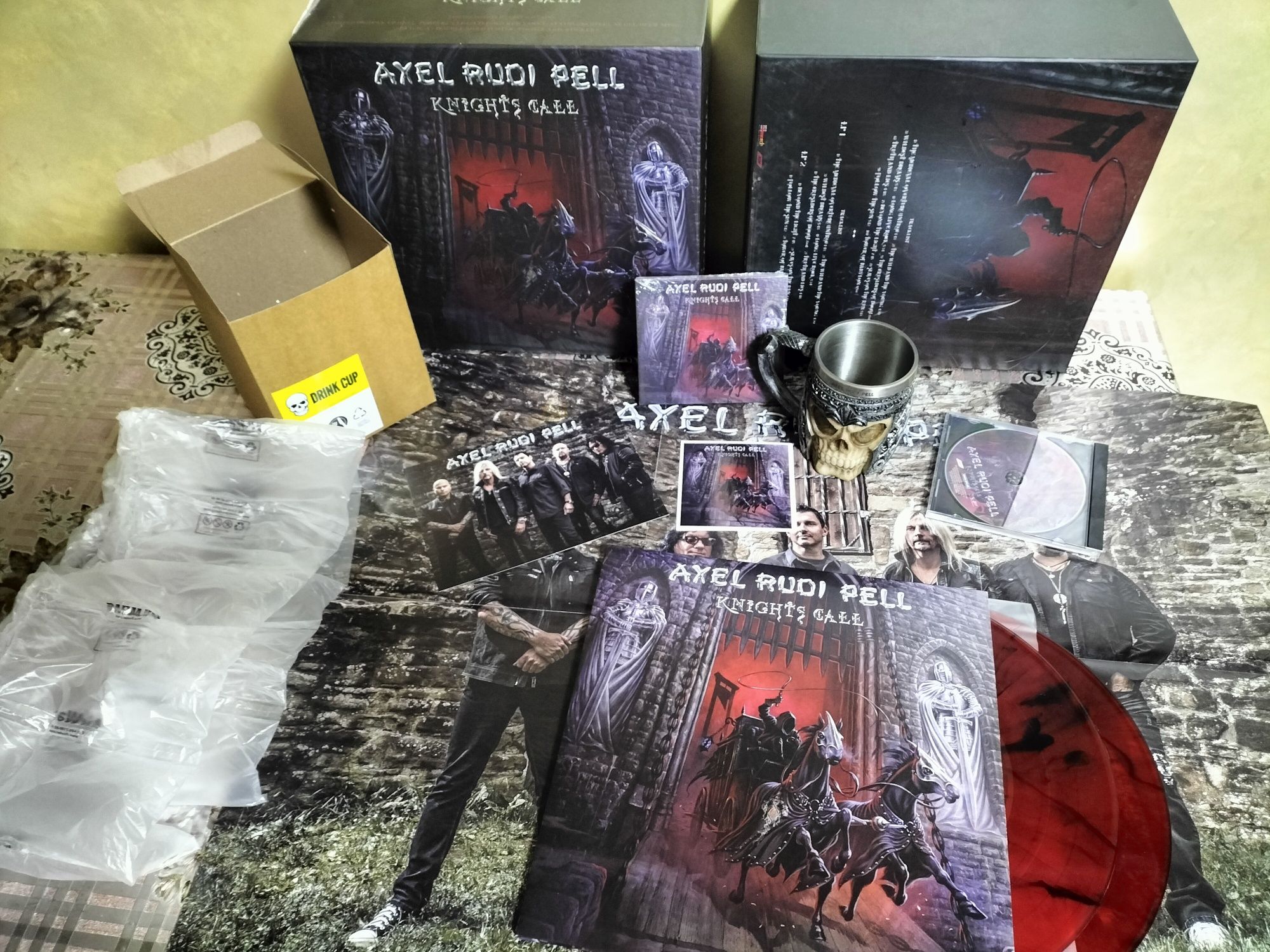 Axel Rudi Pell  box set  limited edition