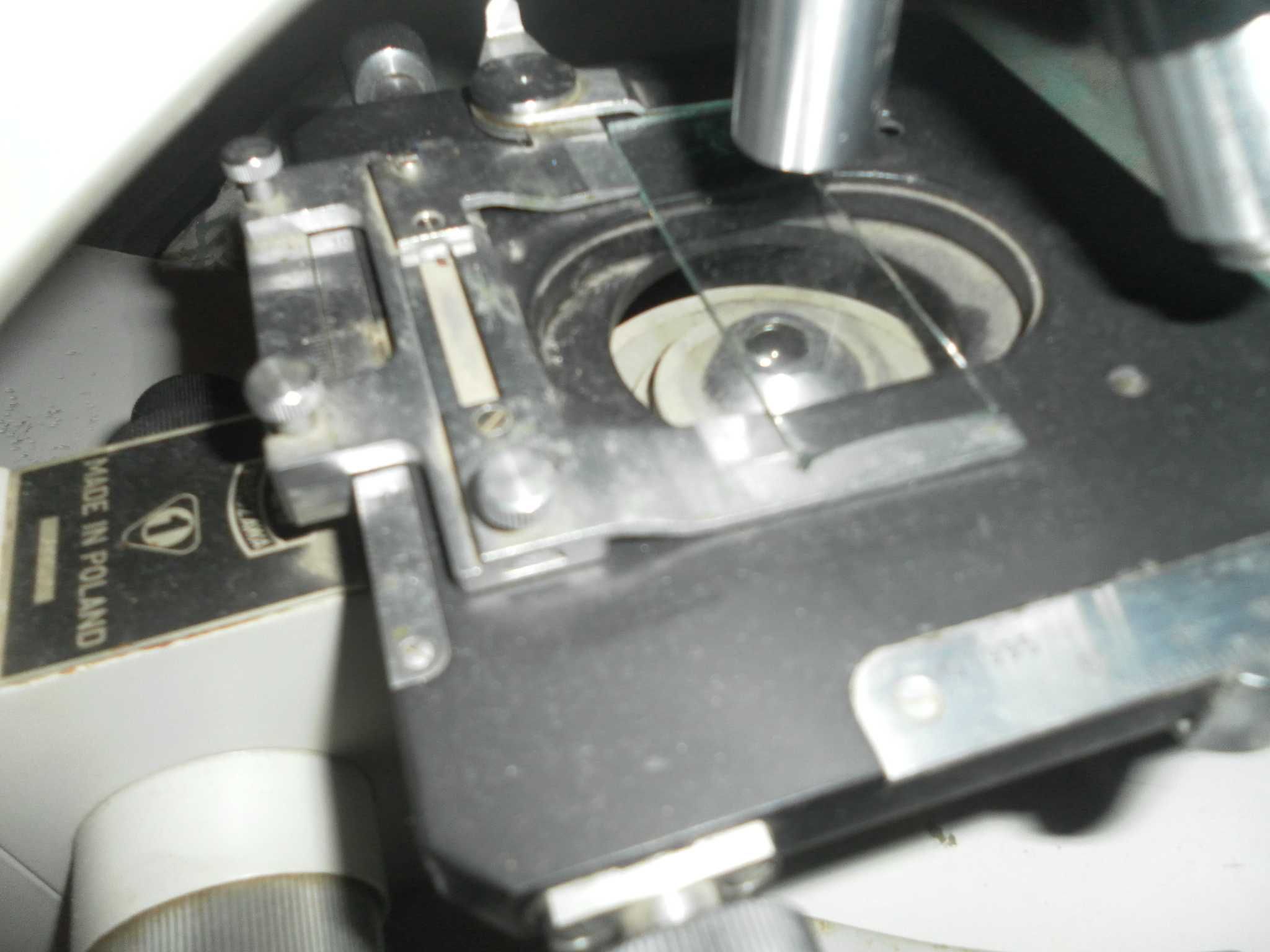 Микроскоп PZO Польша, Микрометр окулярный винтовой МОВ-1-15х