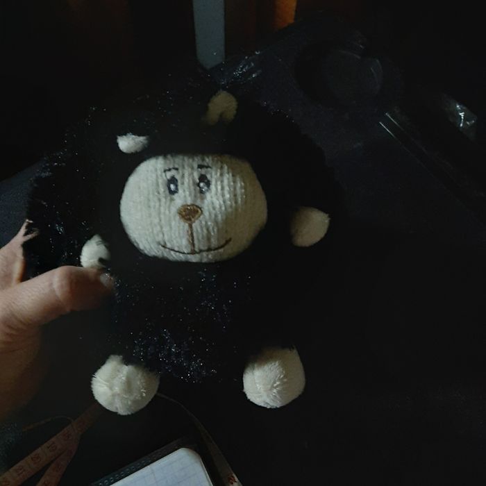 Czarna owieczka  maskotka