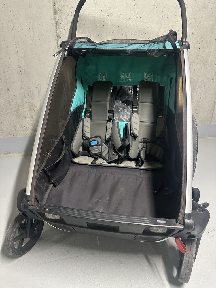 Thule Chariot Litle 2 - 4w1 przyczepka rowerowa. Stan bardzo dobry!