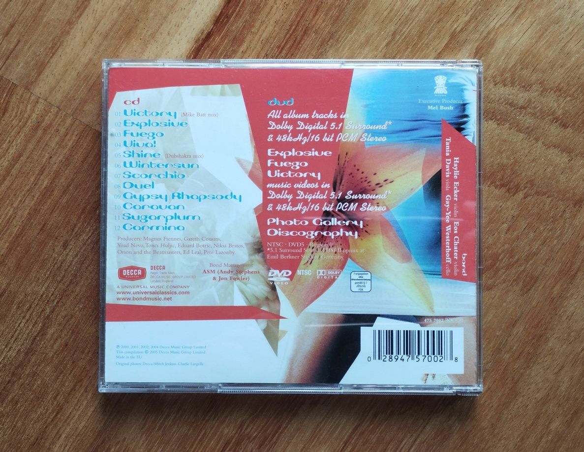 CD Álbum original - BOND - The Best Of (2 cds)