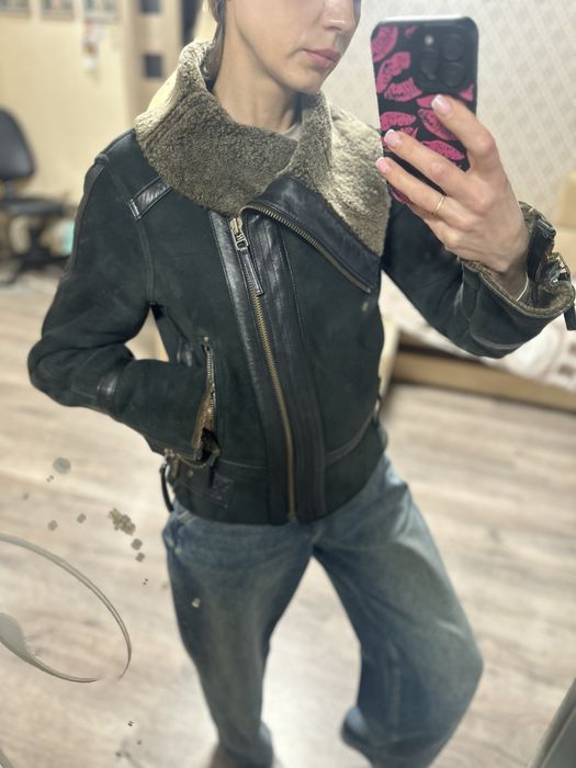 Натуральна дублянка косуха S