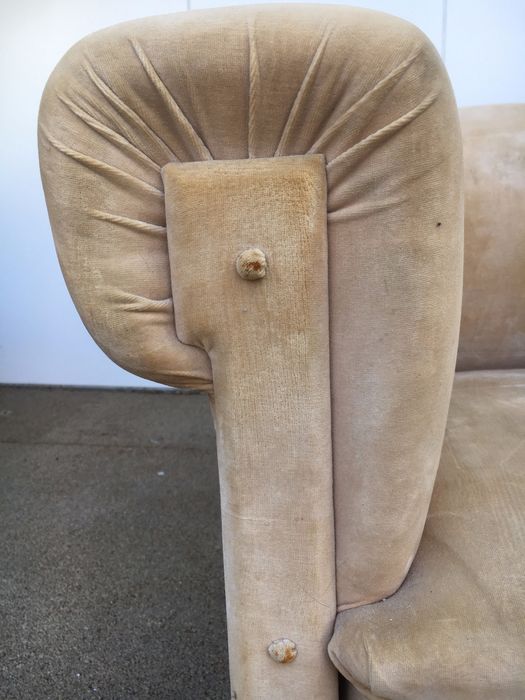 Sofá / Cadeirão / Poltrona / maple - anos 40 - novo preço