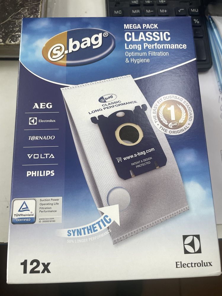 Набір мішків E201M S-BAG Classic Long Performanc Electrolux