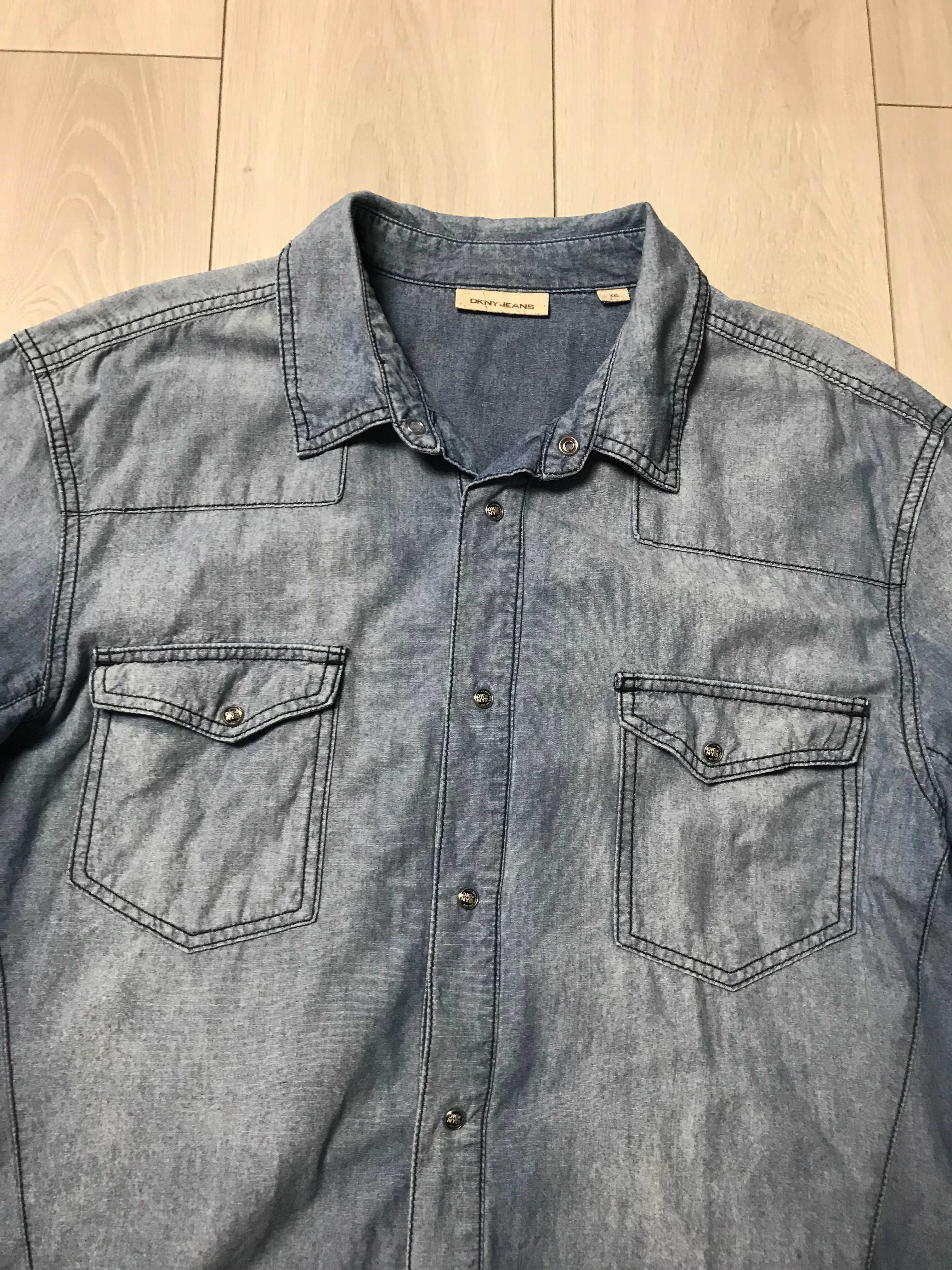 DKNY r.XXL oryginalna koszula jeansowa damska