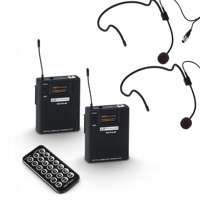 Głośnik BT LD Systems ROADBUDDY 10BPH, 480W akumulator, mikrofoy