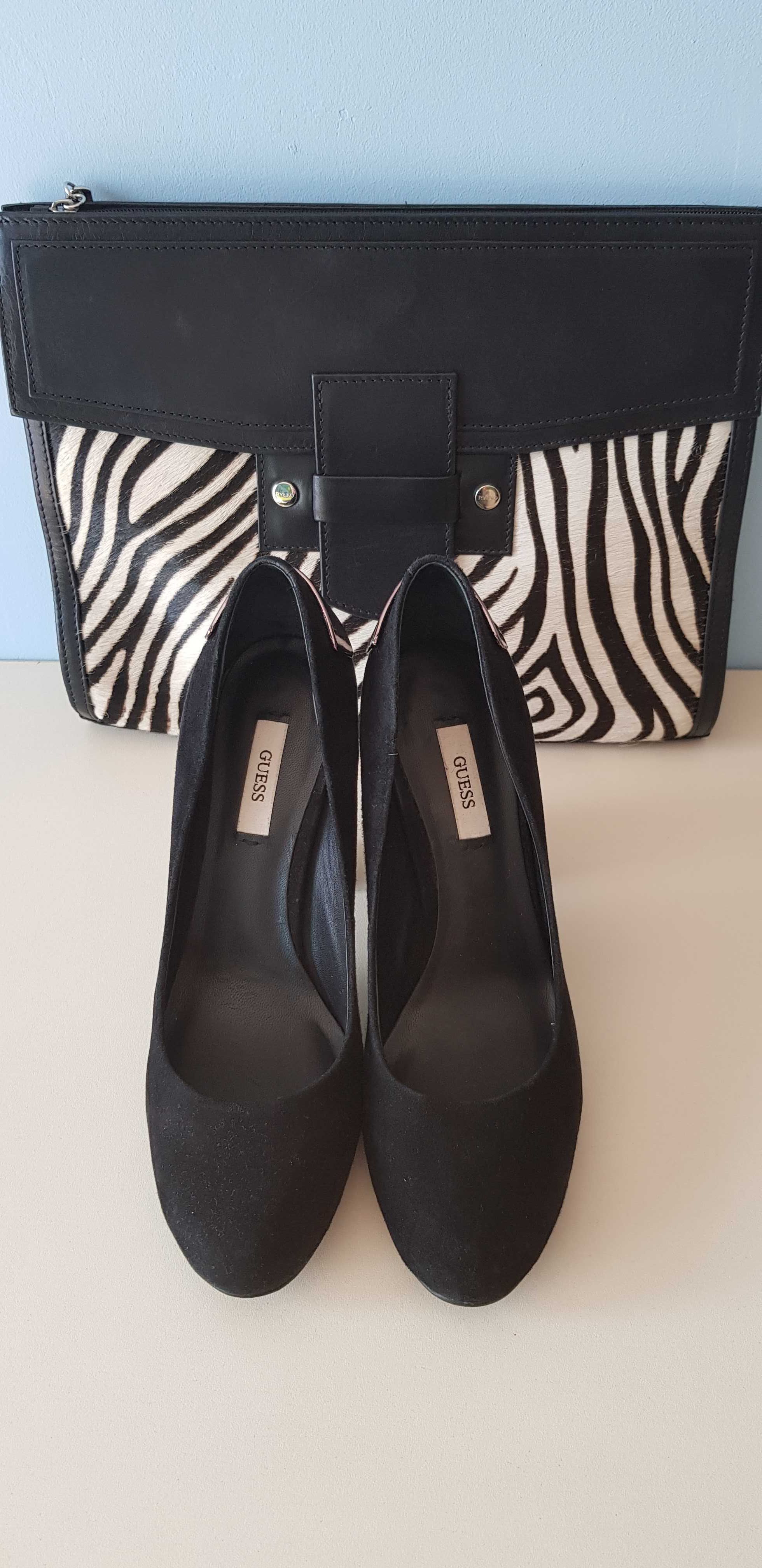 Guess 39 jak nowe zebra torebka ryłko