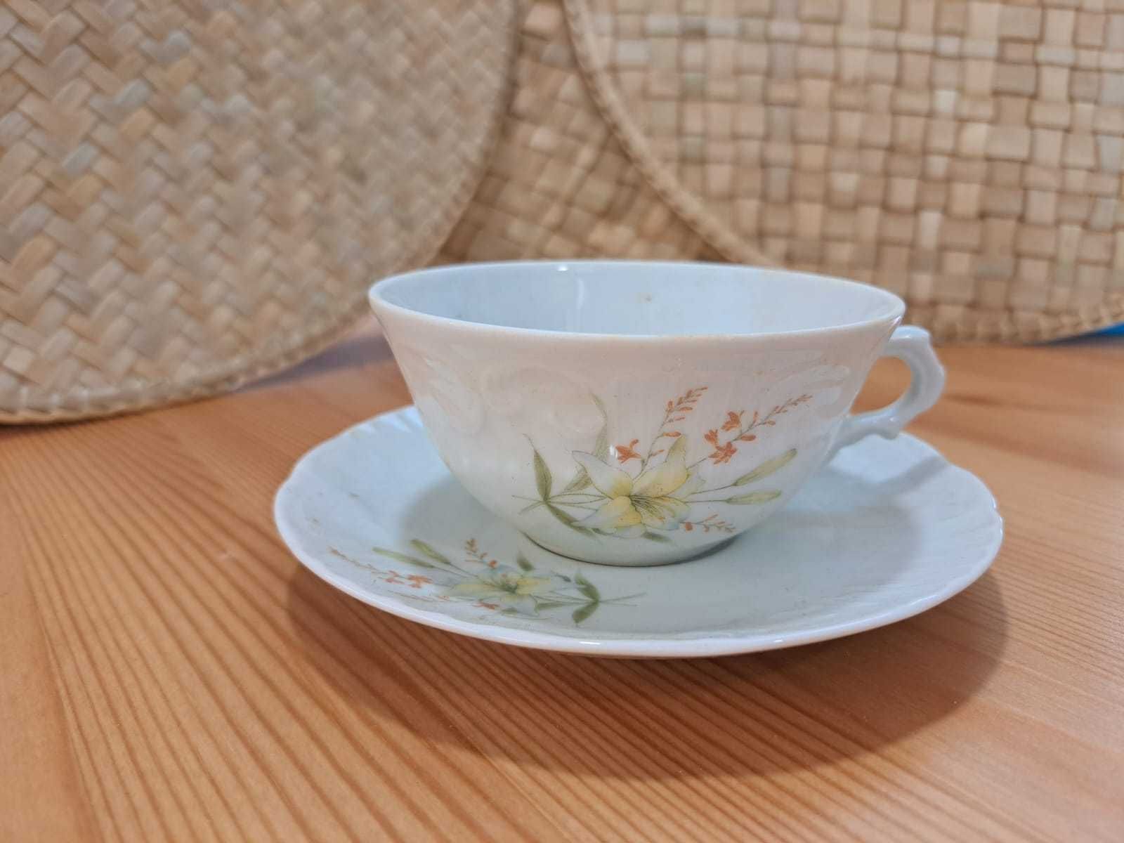 Serviço de chá - Vista Alegre (12 chávenas)