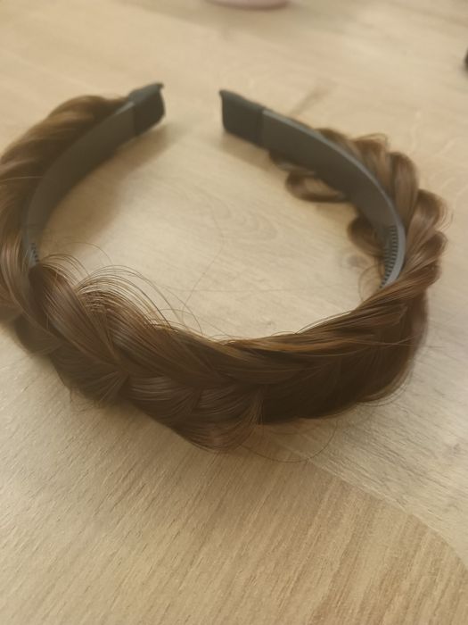 Opaska na głowę warkocz