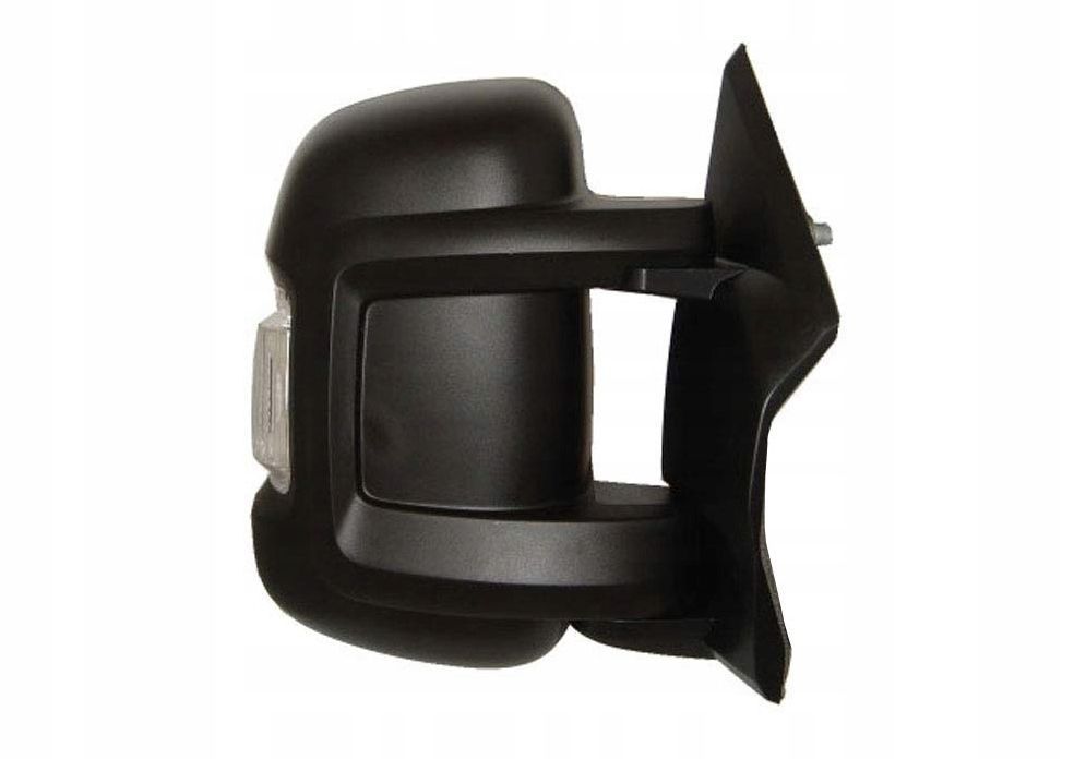 lusterko fiat ducato boxer jumper 06- prawe ręczne krótkie migacz czarne