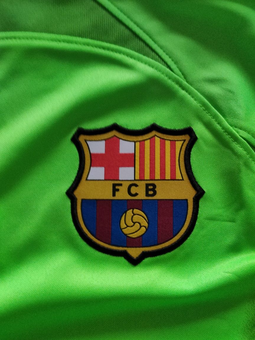 Camisola guardaredes futebol adulto original Nike Barcelona M homem