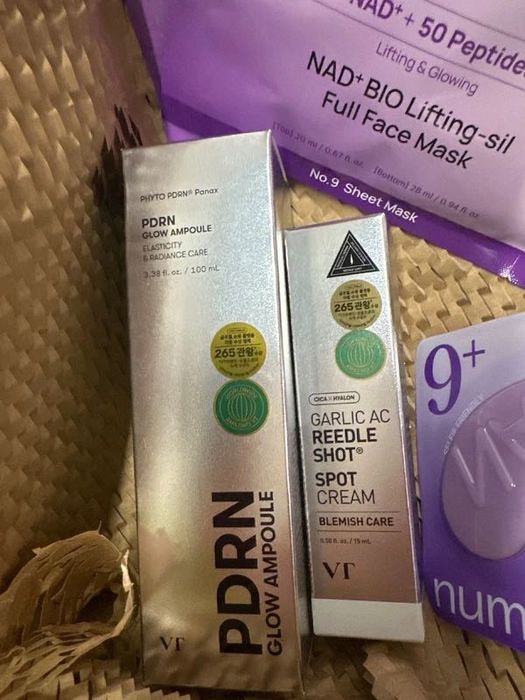 zestaw koreańskich kosmetyków retinal mask cream