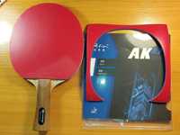 "АК-47 blue" накладка ракетки для настольного тенниса.