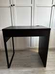 IKEA MICKE biurko 73x50 czarnobrąz