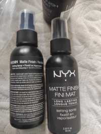 NYX 3x60ml Spray utrwalający matowe wykończenie do makijażu premium