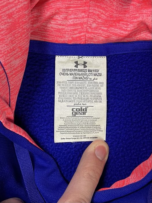 Under Armour storm кофта балахон XS размер толстовка спортивная