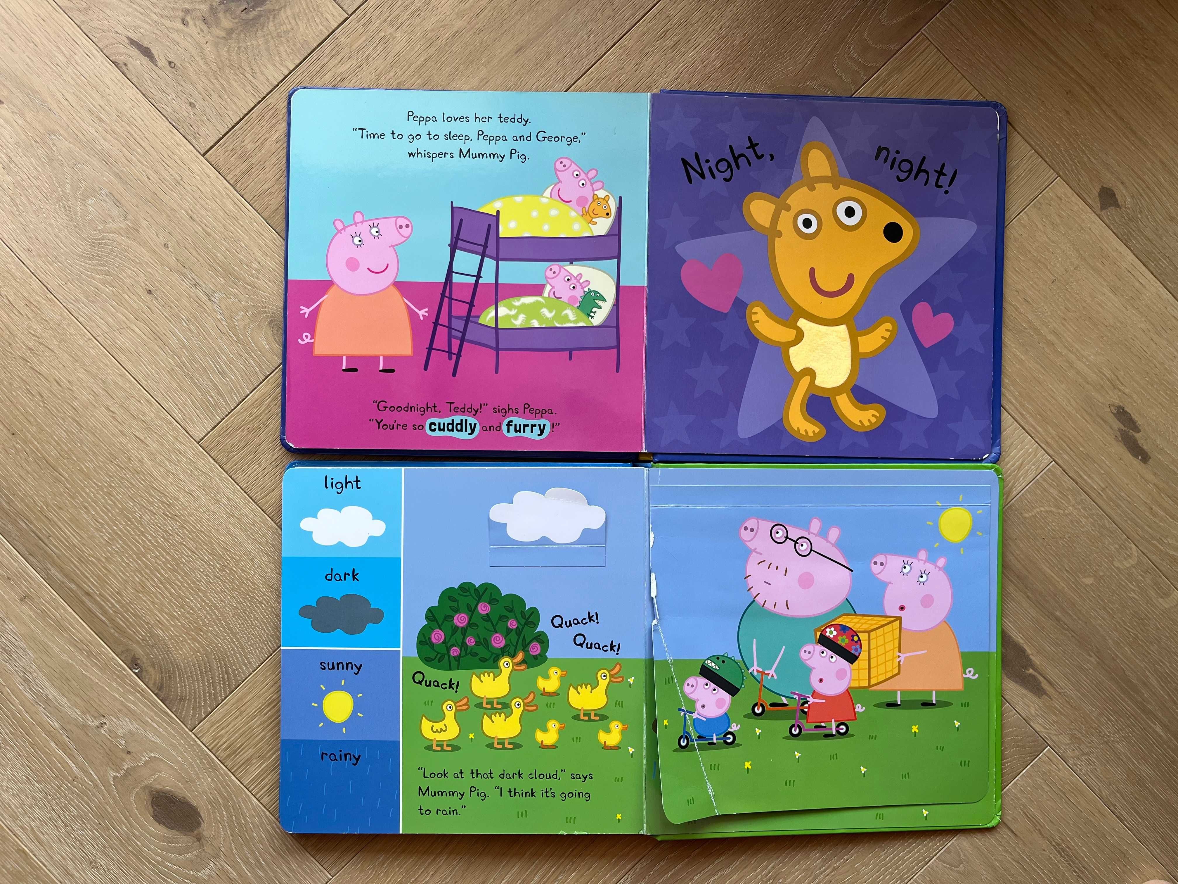 OKAZJA!!! Zestaw 2 książek świnka Peppa pig po angielsku