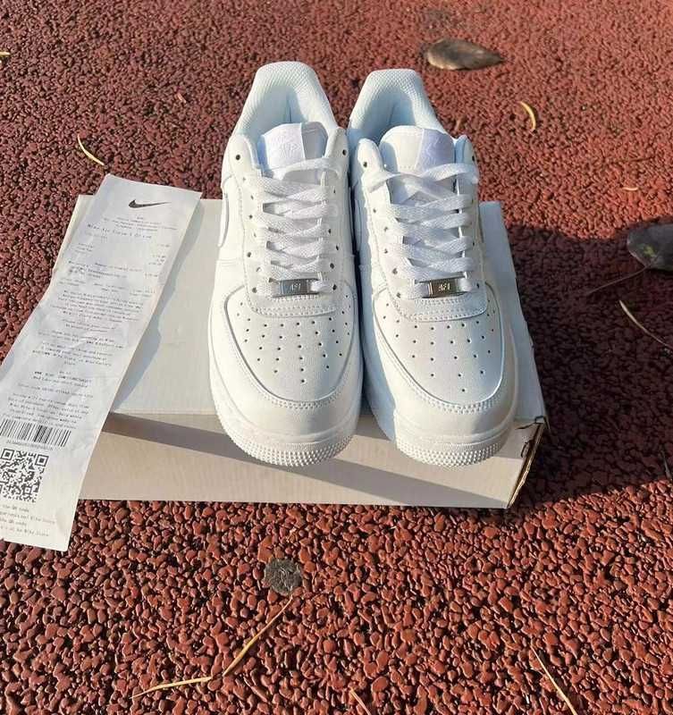 buty Espadryle NikeAirForce1 SupremeWhite Espadryle R.40