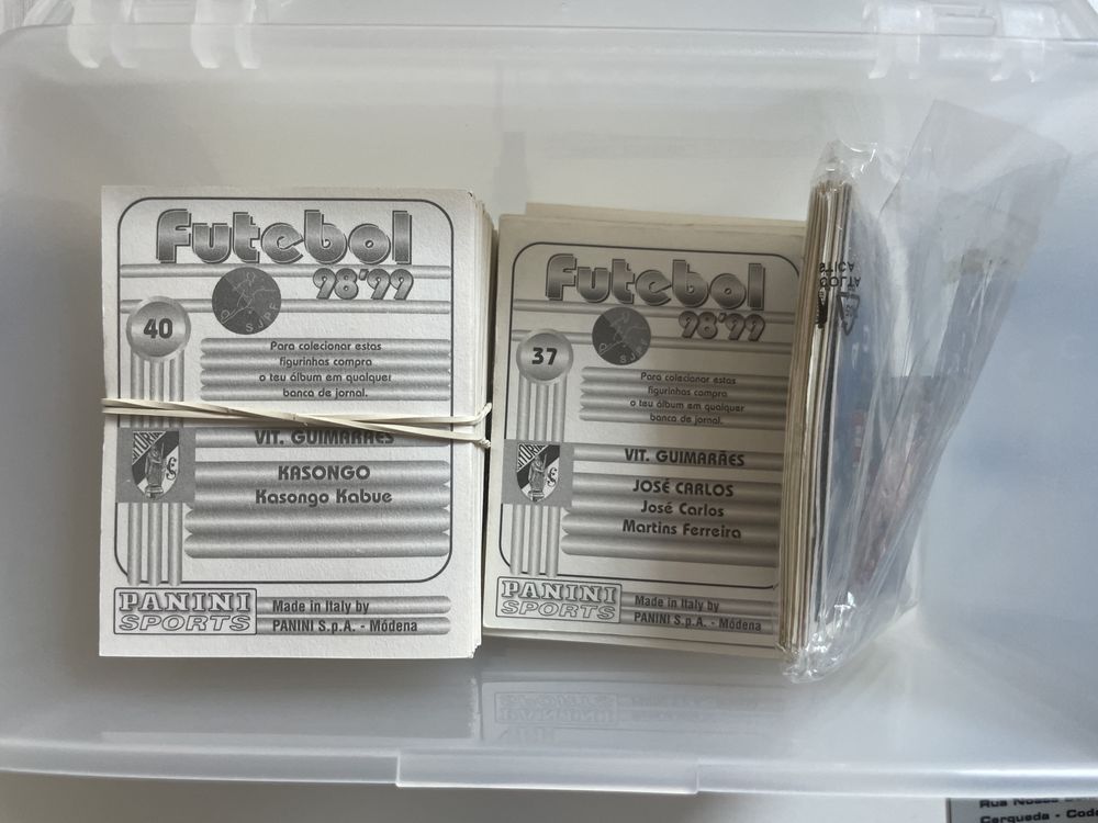 Cromos de diversas épocas