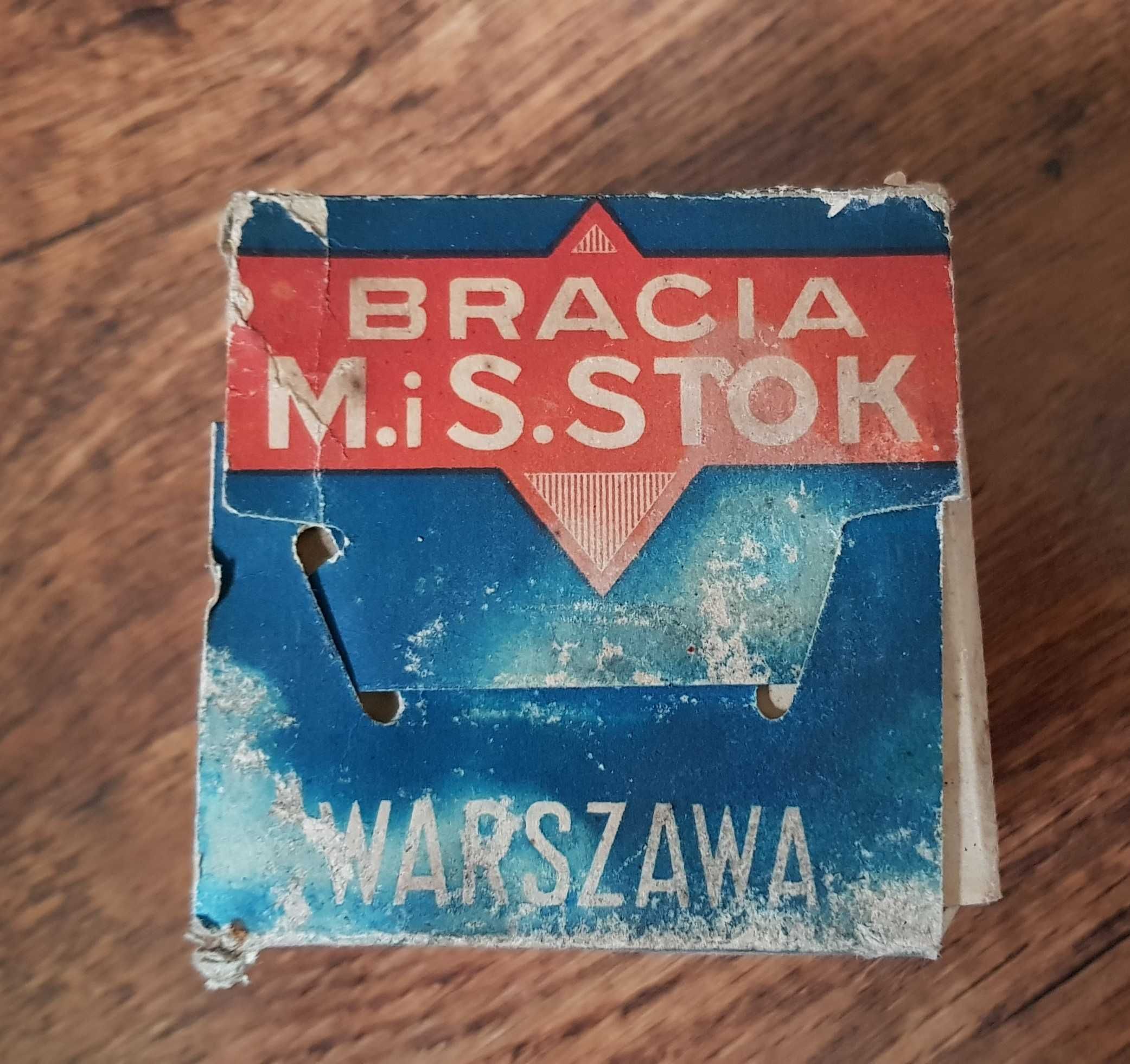 Kostka przedwojennego mydła Bracia M. i S. Stok, Warszawa