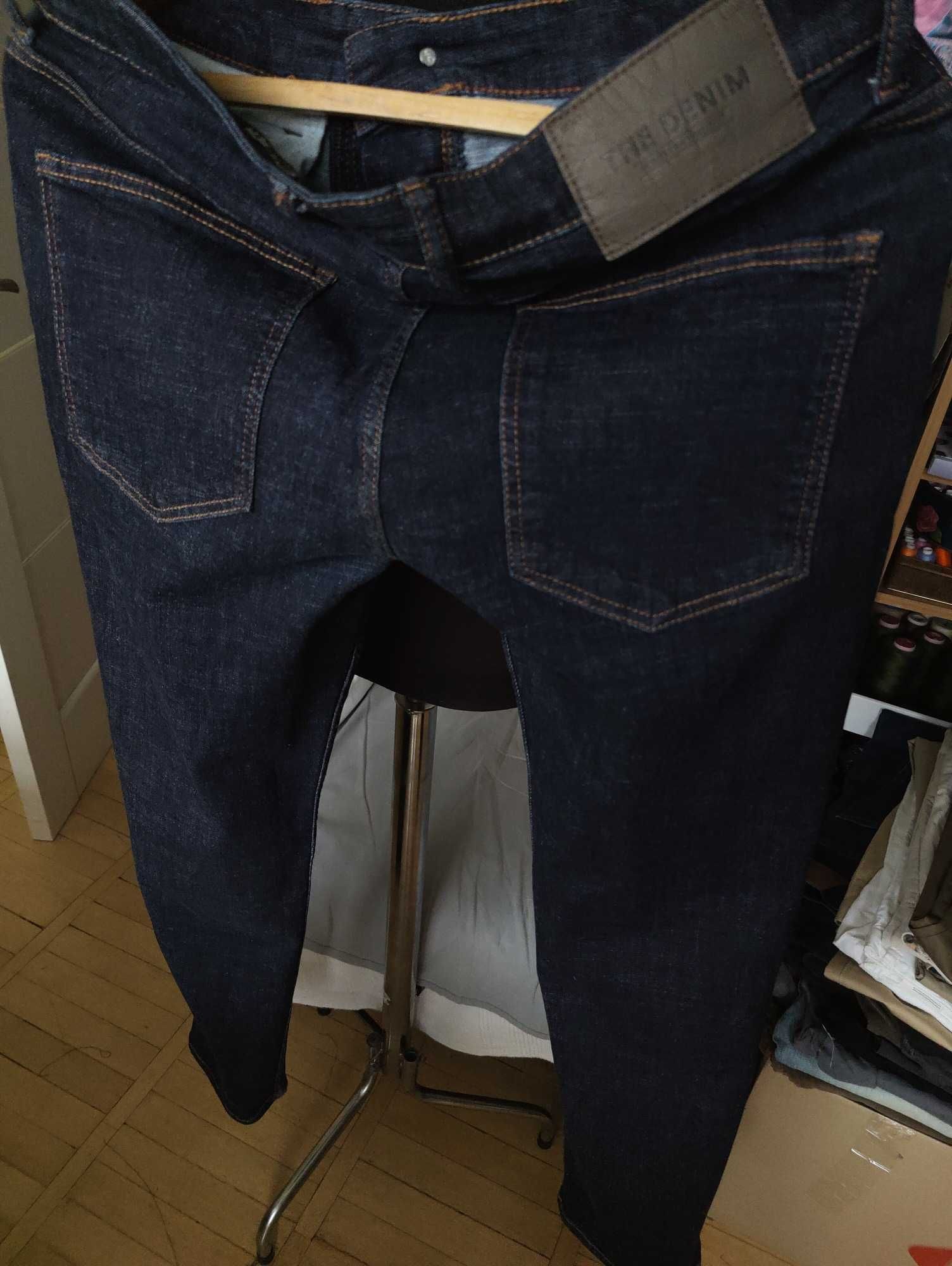 Джинсы The Slim by C&A Buying jeans Germany w33 stretch navy.