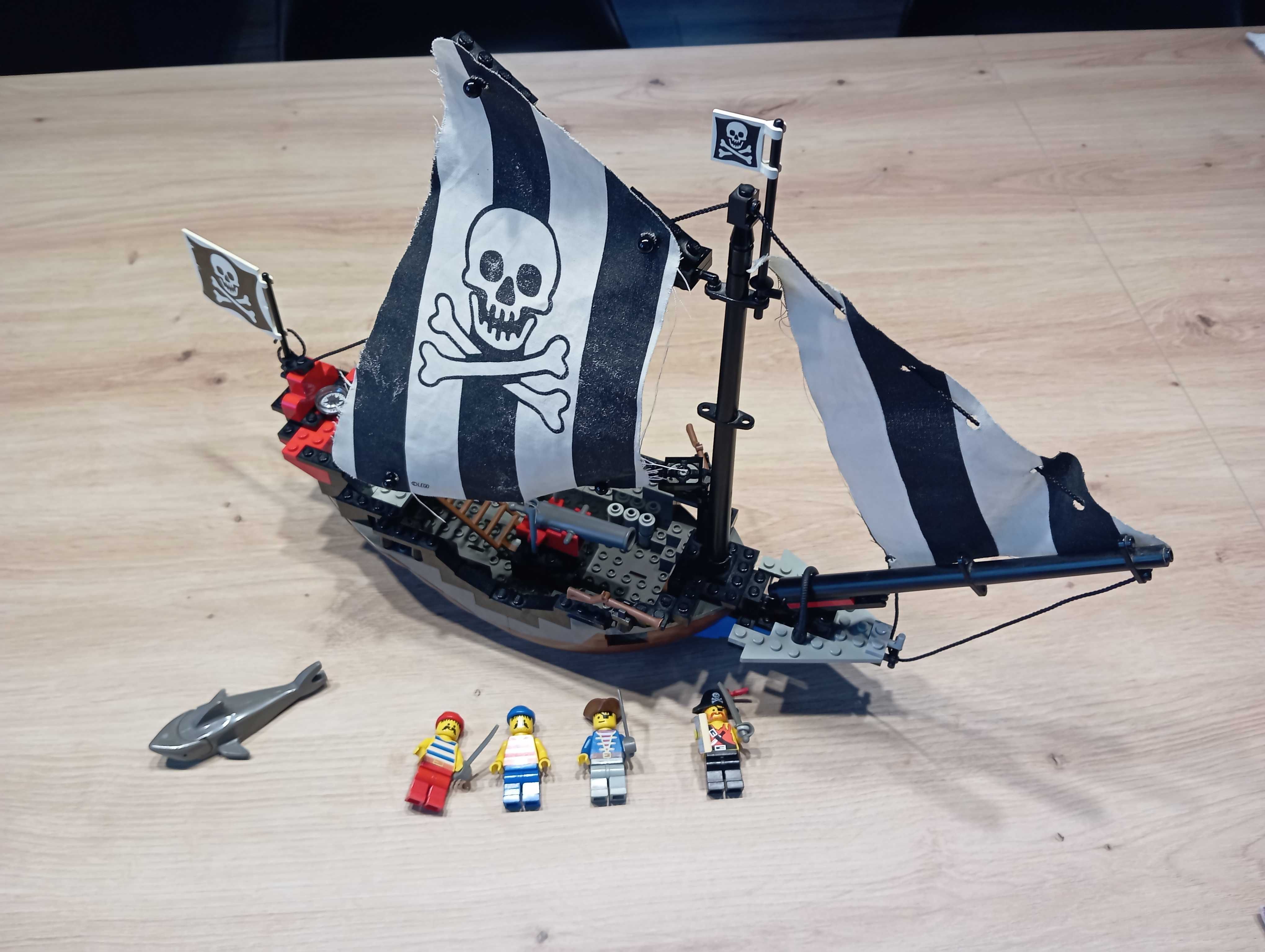 LEGO SYSTEM 6268 i 6254 Piraci statek i wyspa