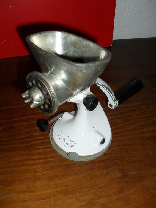 Máquina manual de fazer carne picada, ANTIGA