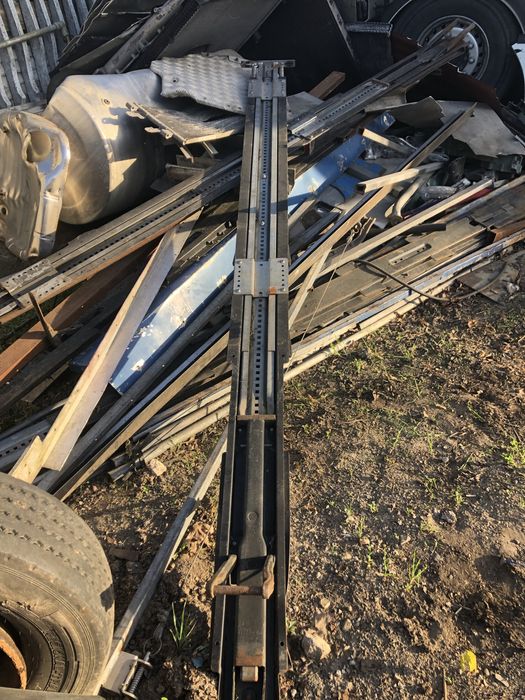 Slupki regulowane naczepy firanki schmitz