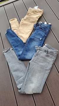 Jeansy spodnie ZARA MANGO r.34-36 TANIO stan idealny!