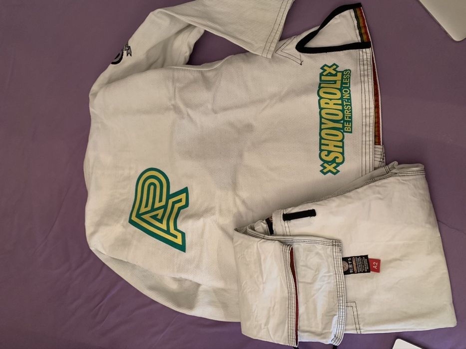 Kimono Albino Preto