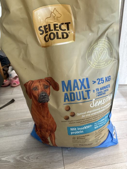 Karma dla psa Select Gold Maxi Adult Insekt-Protein