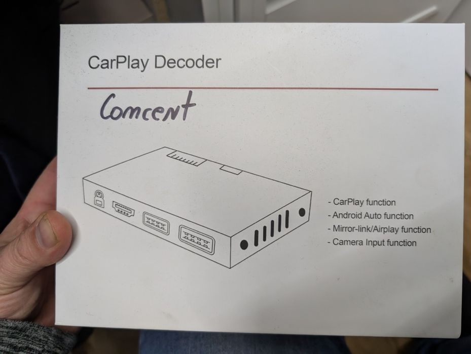 Moduł Car play, android auto Audi A6, Q3, Q5, radio Concert
