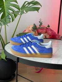 Жіночі кросівки Adidas Gazelle блакитний 1018 ТОП