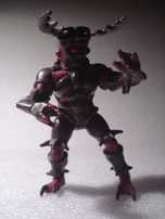 Figura Power Rangers Evil Space Alien Slicing Horns Stag Beetle