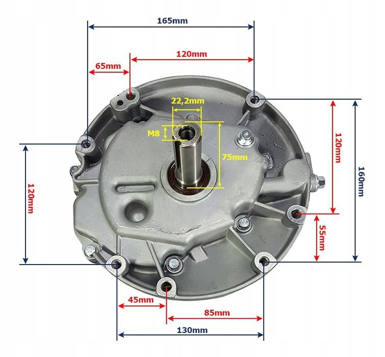 Silnik Spalinowy Kosiarki Glebgryzarki Demon 139Cc 4,5Km