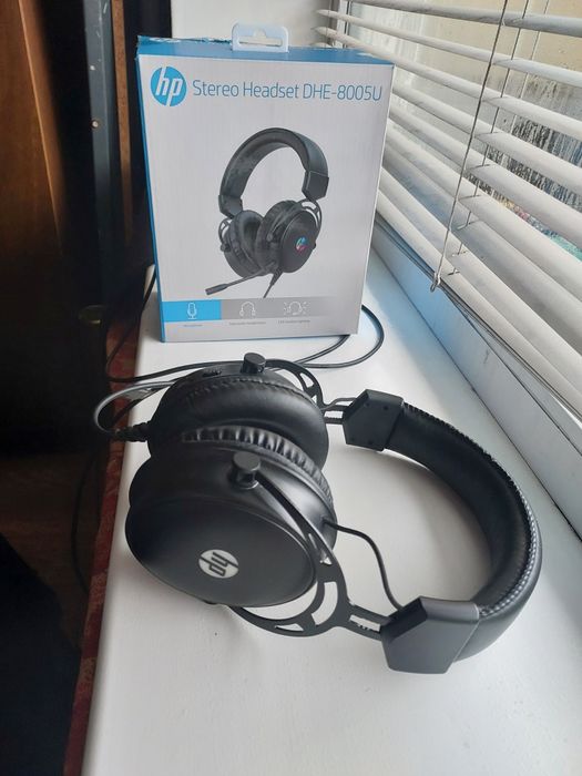 Навушники провідні HP DHE-8005U  USB