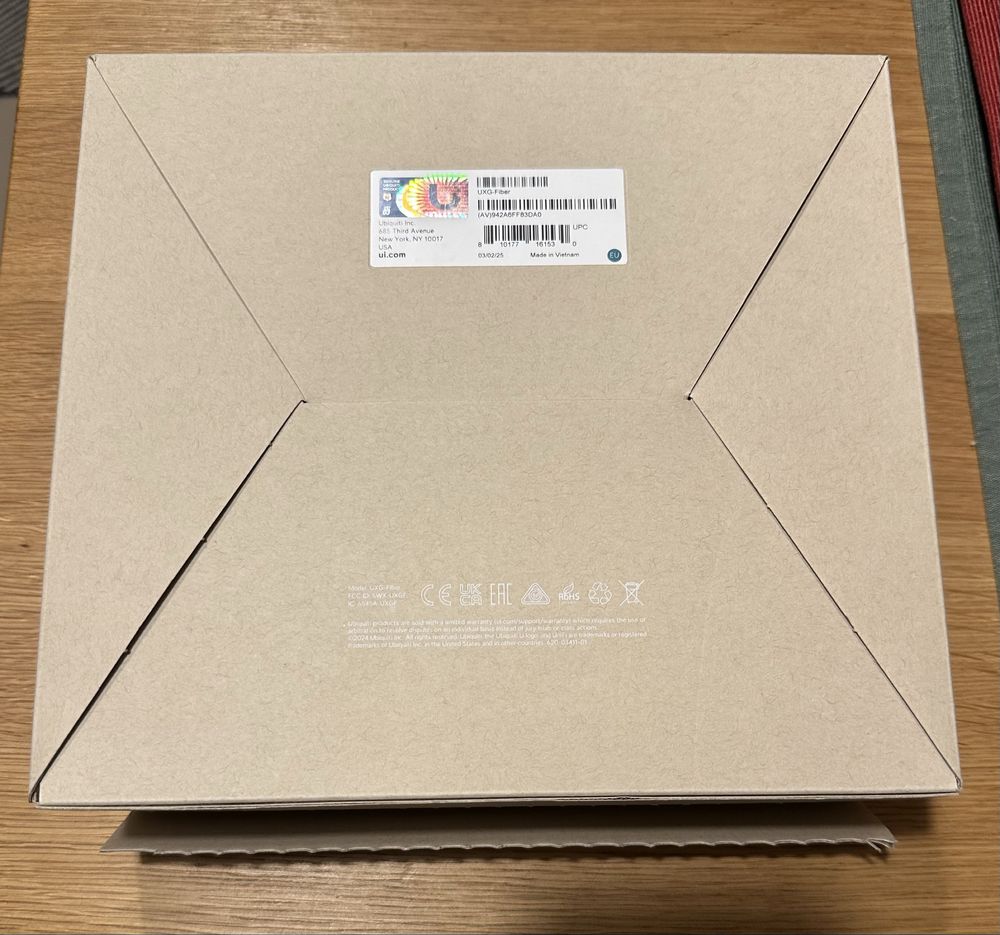Ubiquiti UXG-Fiber Gateway