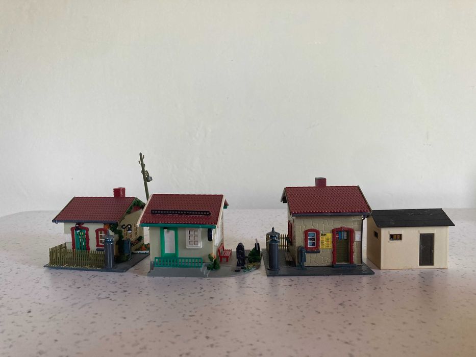 Железная дорога стандарт НО. Здания.