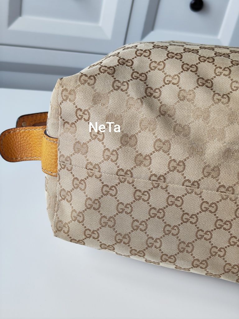 Gucci Bamboo GG Tote Haif handbag сумка оригінал номерна, вінтаж
