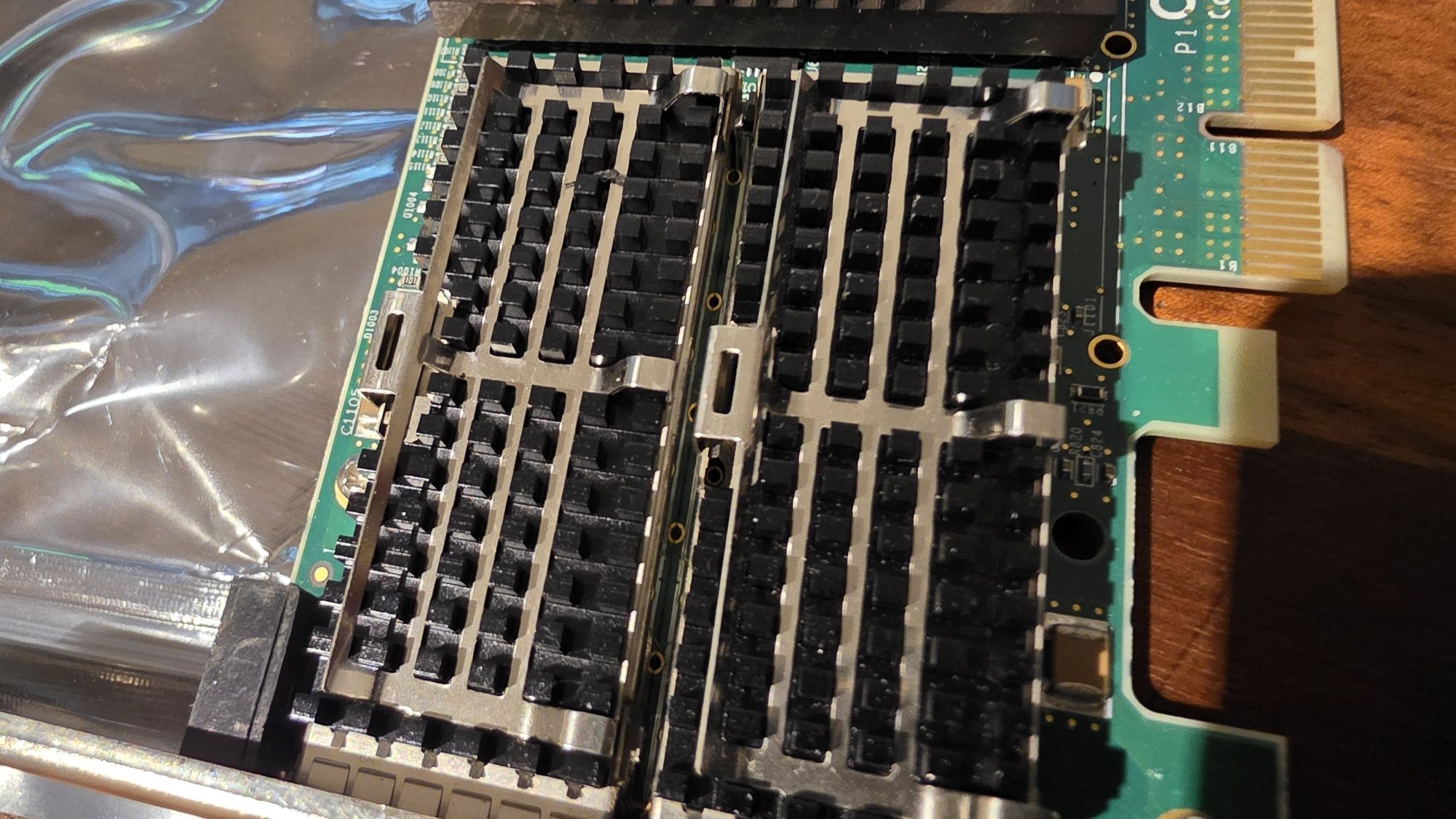 Placa de rede 40GB QSFP