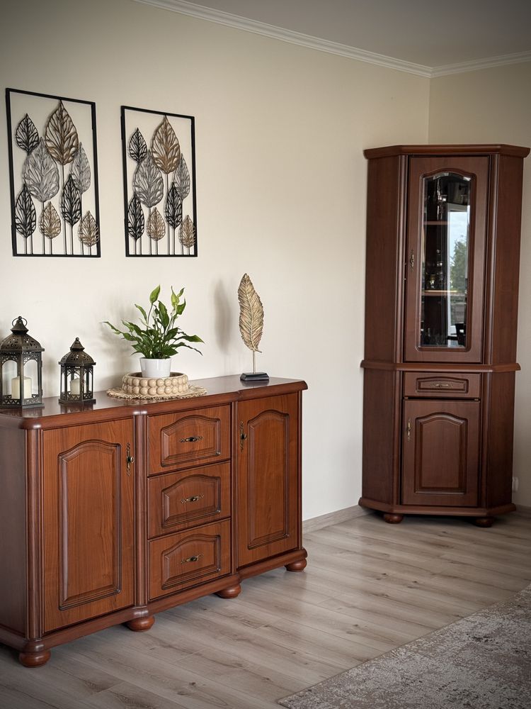 Zestaw eleganckich mebli do salonu/jadalni-solidne wykonanie!