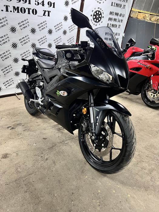 Японский мотоцикл Yamaha R3 21 рік ABS 2 тис км! без пробігу в Україні