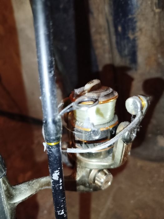 Wędka spinningowa z kołowrotkiem