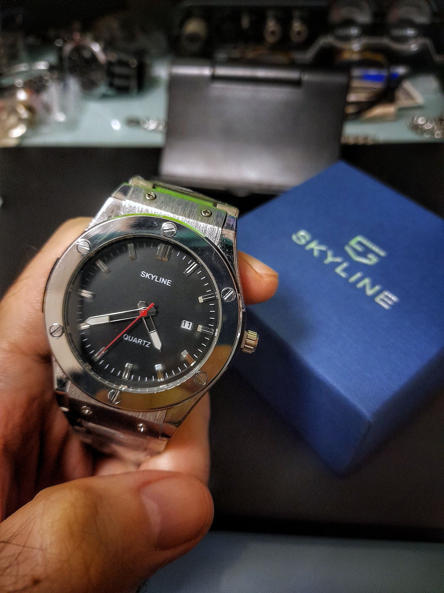 Aço inoxidável! Metal inox homenagem classic fusion royal oak nautilus