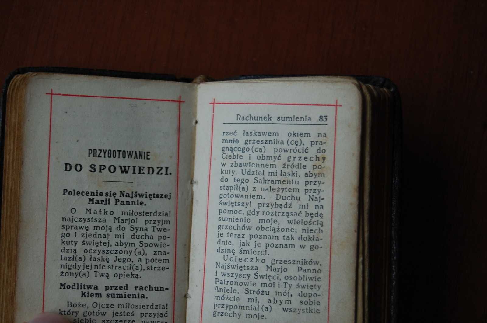 Stary, 100 - letni modlitewnik. Książeczka do nabożeństwa Boga Rodzico