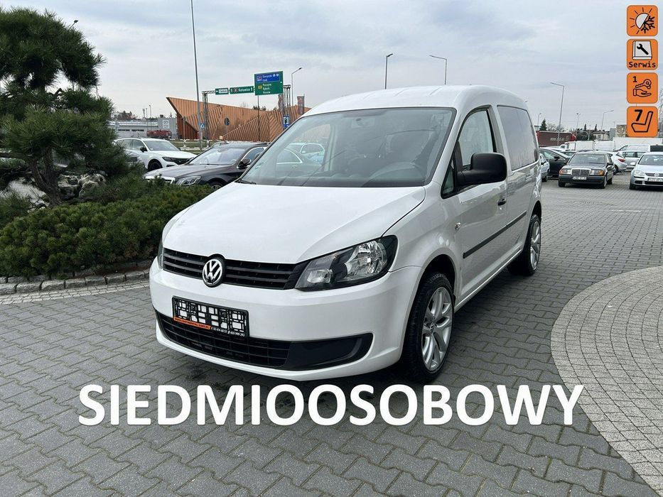 Volkswagen Caddy 7 osobowy,Lift,klimatyzacja,Nowy Rozrząd,benzynka,1-szy wł.od nowości!