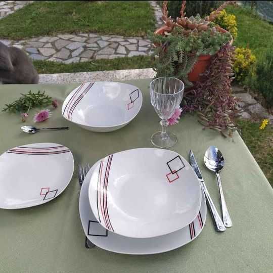 Serviços Porcelana Fina 19 pçs cada