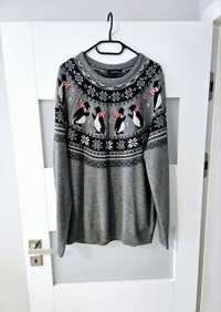 Sweter swiąteczny xxl Reserved świąteczny sweter xxl